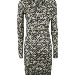 Off-White Moon Sec Skin Twist Mini Dress