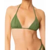 MC2 Saint Barth Woman Forest Green Triangle Top Swimsuit -ITALIST SHOP 5ce487d2b8333803c69f5d3c1412182c
