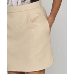 Max Mara Bobbio Camel Hair Miniskirt -ITALIST SHOP 5f4fc4ba8b6eff5517c75d726e85654c