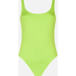 MC2 Saint Barth Woman Lime One Piece Swimsuit -ITALIST SHOP 5f8bb34b4e8f8f8184d6e6eef9d16e49