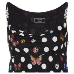 Versace Butterflies Mini Dress -ITALIST SHOP 6252c702ede666804bb0abdceb249443