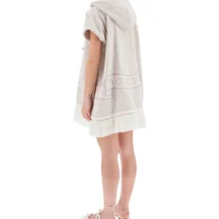 Terry Poncho With Chain Motif -ITALIST SHOP 626351b9696878e7442eba2ae4c90ea1