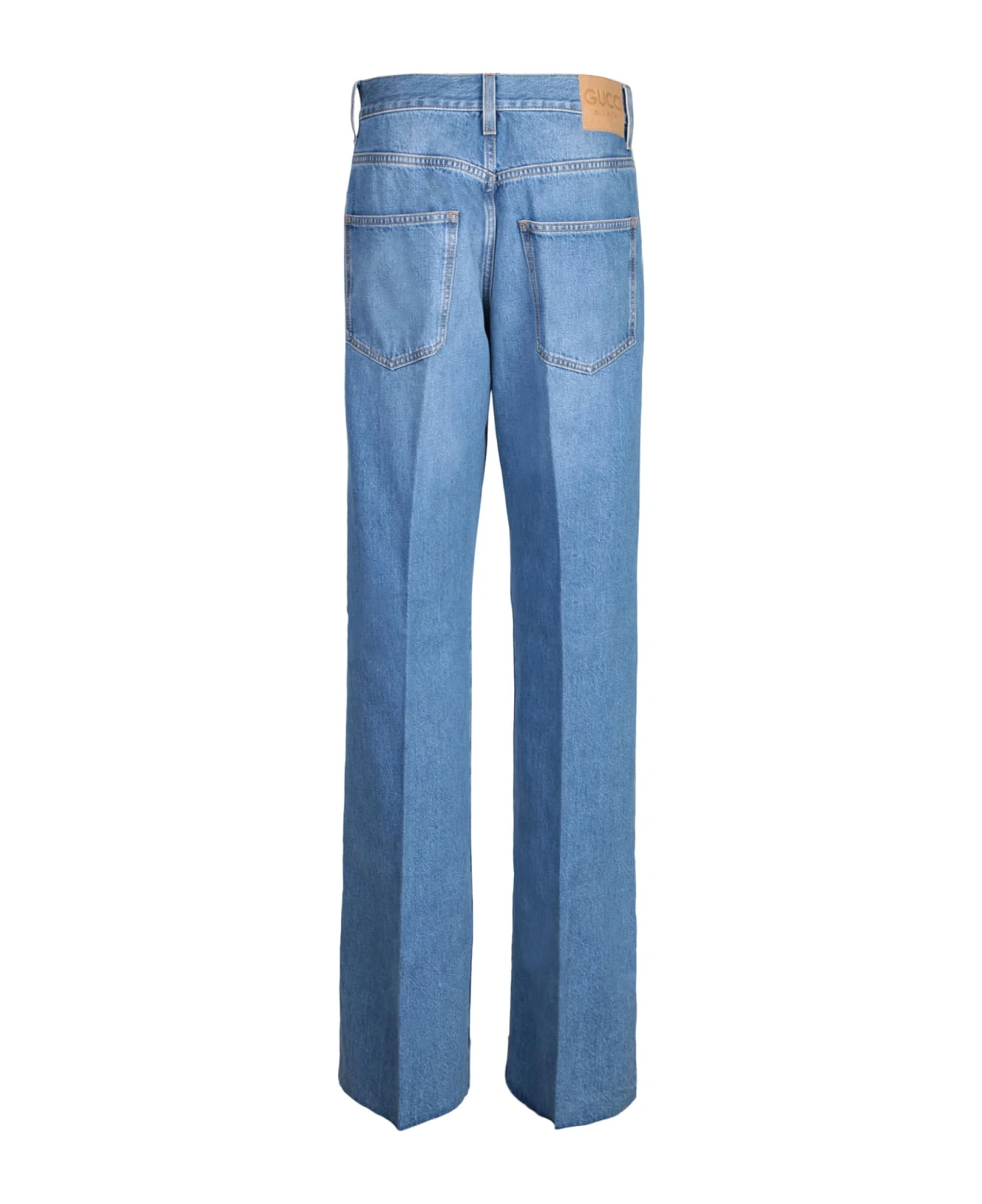 Gucci Oversize Blue Jeans 4 Gucci Oversize Blue Jeans - Image 2