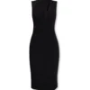 Versace 'la Vacanza' Collection Ribbed Dress