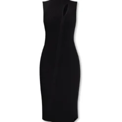 Versace 'la Vacanza' Collection Ribbed Dress
