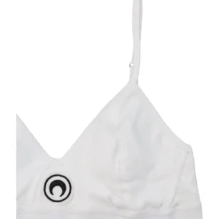 Marine Serre Organic Cotton Rib Bra -ITALIST SHOP 6f20a96d79223dc012e257913cbfc7c7