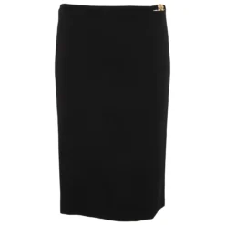 Versace Skirt Stretch Wool Fabric