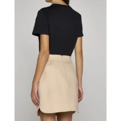 Max Mara Bobbio Camel Hair Miniskirt -ITALIST SHOP 7138a0bf6202feb7cab56738f3156922