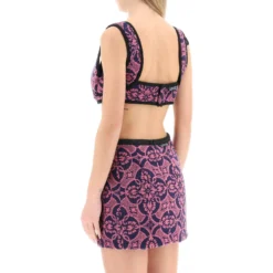 Marine Serre 'oriental Towels' Bralette Top -ITALIST SHOP 7294dbec40563937100d42131f6bc764