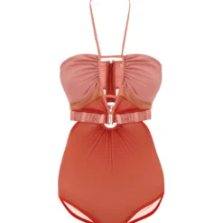 Backless Gathered Tulle Bodysuit