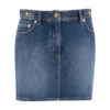 Versace Medusa Denim Miniskirt '95