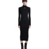 Off-White Dress In Black Cotton -ITALIST SHOP 77946cc31a83e4bce269629a972a82b7