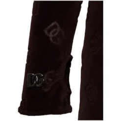 Dolce & Gabbana Dg Velvet Lon G Sleeves Dress -ITALIST SHOP 7c785a4fb1c86641d7a25223bbe093e0