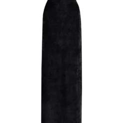 Balenciaga Velvet Long Skirt