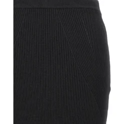 Alexander McQueen Ribbed Midi Skirt -ITALIST SHOP 7f096ca00951650a73c49f2ba7165cdb