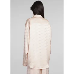 Balenciaga Shirt In Beige Viscose -ITALIST SHOP 7f1a48997eabc1f6683d150bf1d7386b