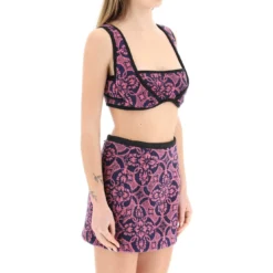 Marine Serre 'oriental Towels' Bralette Top -ITALIST SHOP 86d66c69e78d9b99664a0ffbf54bc64e