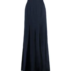 Max Mara Nicia Pleated Georgette Skirt