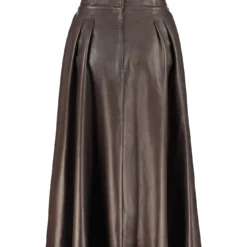 Dolce & Gabbana Leather Full Skirt -ITALIST SHOP 8967ee3591b717c9166a4d280d2a5430