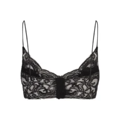 ERMANNO SCERVINO Black Embroidered Brassiere -ITALIST SHOP 89eeeca84dc14784c660f39c1f0768cf