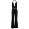 Elisabetta Franchi Tuxedo Neck Jumpsuit -ITALIST SHOP 89f1477f2d82c8be0f0d8a3e5f2c2e17