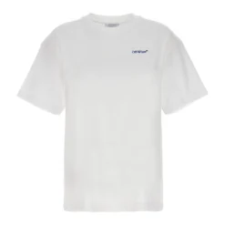 Off-White T-shirt 'embr Diag Tab'