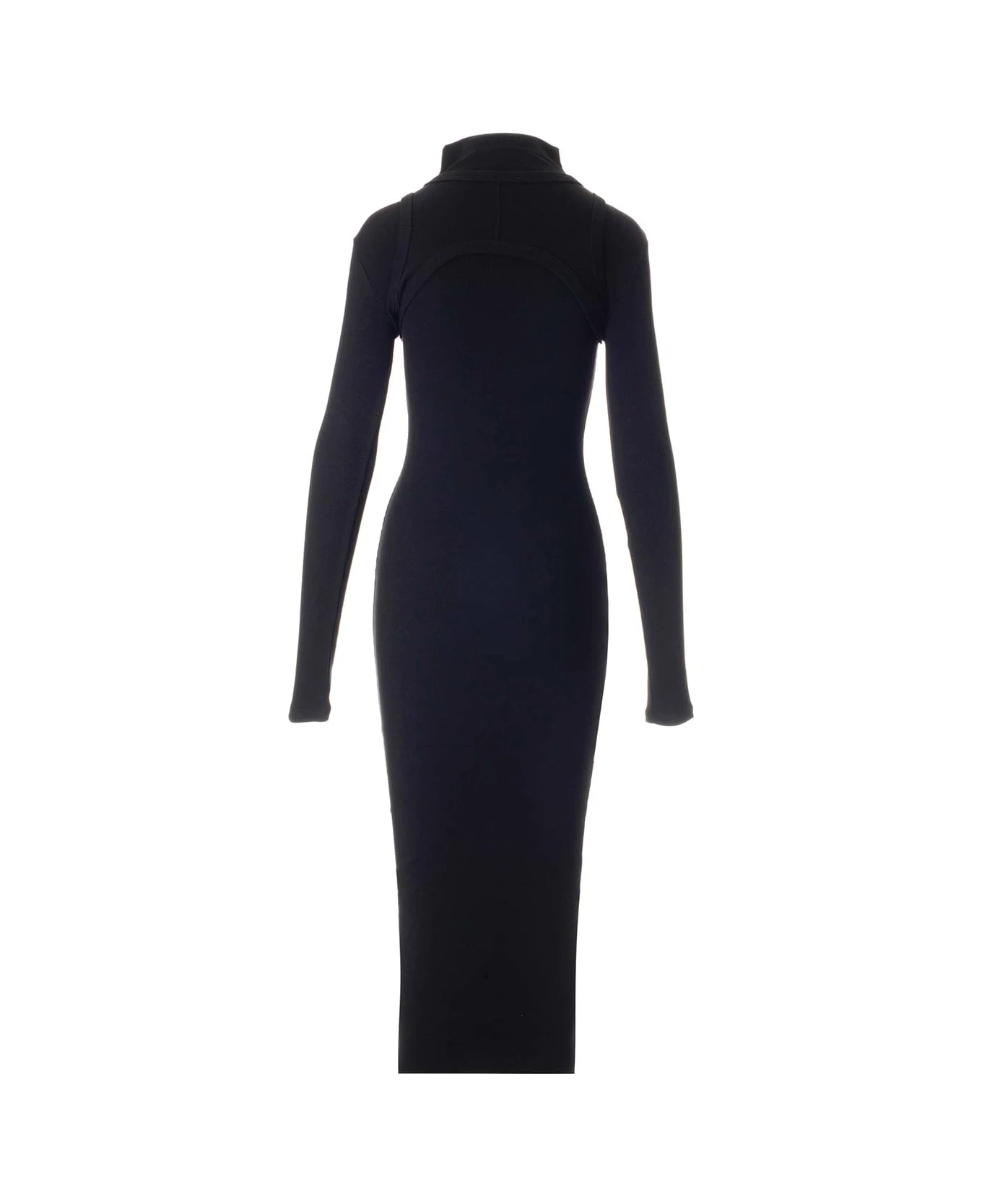 Off-White Turtleneck Midi Dress 4 Off-White Turtleneck Midi Dress - Image 2