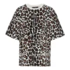 Dolce & Gabbana Animal Print Logo Plaque T-shirt -ITALIST SHOP 92886ba58a6e7929f2cfad128e424a92