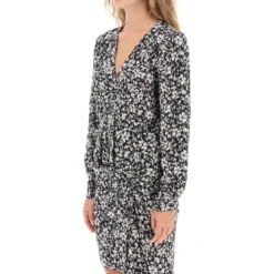 Eddy Floral Crepe Blouse -ITALIST SHOP 92c28a1cdac338cf34dc5ce5e2a63f7c