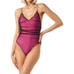 MC2 Saint Barth Fucsia One Piece Swimsuit