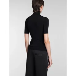 Off-White Topwear In Black Viscose -ITALIST SHOP 941eededd6cd41d9523e548880d85334