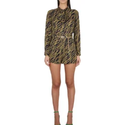 MICHAEL Michael Kors Chain Print Jumpsuit