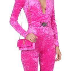 Versace Medusa Velvet Hooded Jumpsuit '95 -ITALIST SHOP 957c79690a155bdb39bf970f9ebf9d48