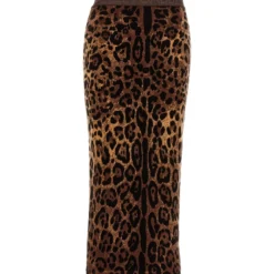 Dolce & Gabbana Animalier Skirt