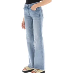 Ganni 'iry' Jeans With Light Wash -ITALIST SHOP 9e1ecaf9b11d2f47957688616aed09d3