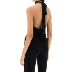 Magda Butrym Grecian Halterneck Bodysuit -ITALIST SHOP a07547e27744968ebc6f41ecba37e95b