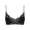 ERMANNO SCERVINO Black Embroidered Brassiere -ITALIST SHOP a089b7f56c4b7d02a1d90e82f313e928