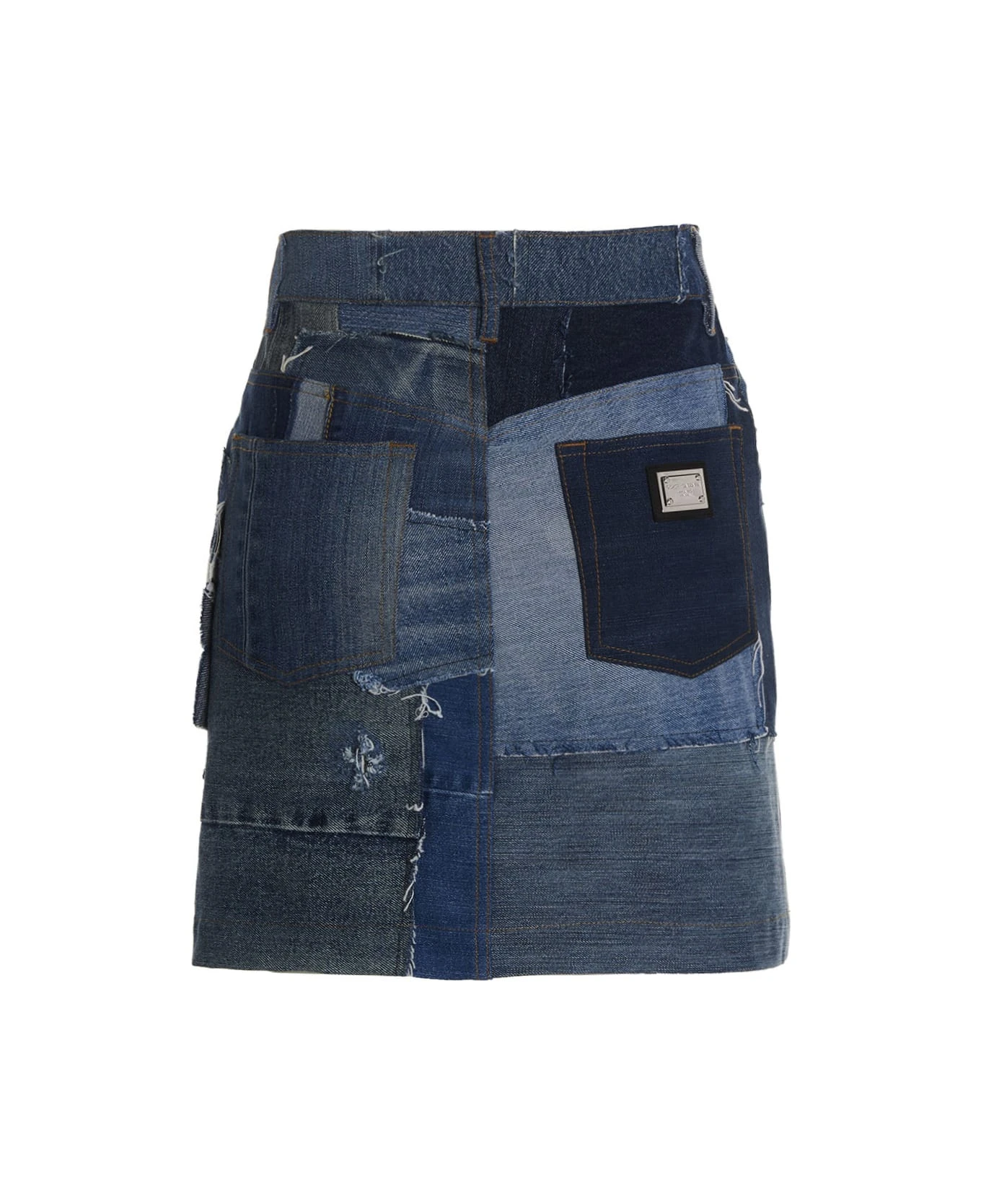 Dolce & Gabbana Patchwork Skirt 4 Dolce & Gabbana Patchwork Skirt - Image 2
