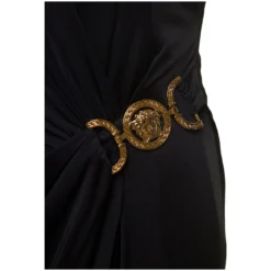Versace Jersey Sleeveless Dress -ITALIST SHOP a471c4be3251f0831839b5df85953fa3