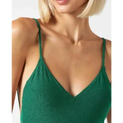 MC2 Saint Barth V Neck One Piece In Emerald Green Lurex 8 MC2 Saint Barth V Neck One Piece In Emerald Green Lurex -ITALIST SHOP a5c996a0b3398d3e69399a1dafa88ef6