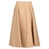 Valentino Garavani Stretch Cotton Midi Skirt -ITALIST SHOP a64da712b3d1fbf9848f26b468821e30