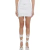 Dolce & Gabbana White Corset Skirt