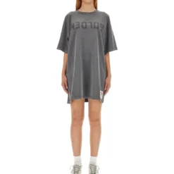 Golden Goose Distressed T-shirt Dress -ITALIST SHOP a7cfe47b73d89e9f770402fc5903ca70