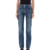 STELLA MCCARTNEY Denim Zip Straight Jeans -ITALIST SHOP a7d9ee399bd3304321a4542fdbe109fb