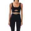 Off-White Logoband Cut-out Top -ITALIST SHOP aa9ca66590f2c65c45fddc925372d593