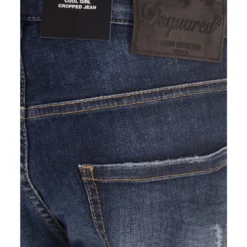 DSQUARED2 S.s. Medium Ripped Wash Cool Girl Cropped Jeans -ITALIST SHOP ab3a3a611ecf510889c6d578be2bbf87