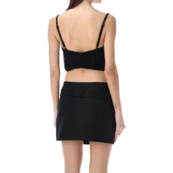 Versace Zip Bralette Top -ITALIST SHOP ab9e2d37c54d5c41a91dba7ea1c317b7