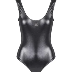 Dolce & Gabbana Kim Metallic U-neck Swimsuit