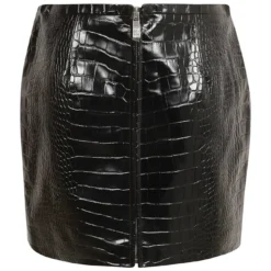 Versace Back Zip Skinned Skirt -ITALIST SHOP adbf8b20b6cef389d5e0d39b38a07d92