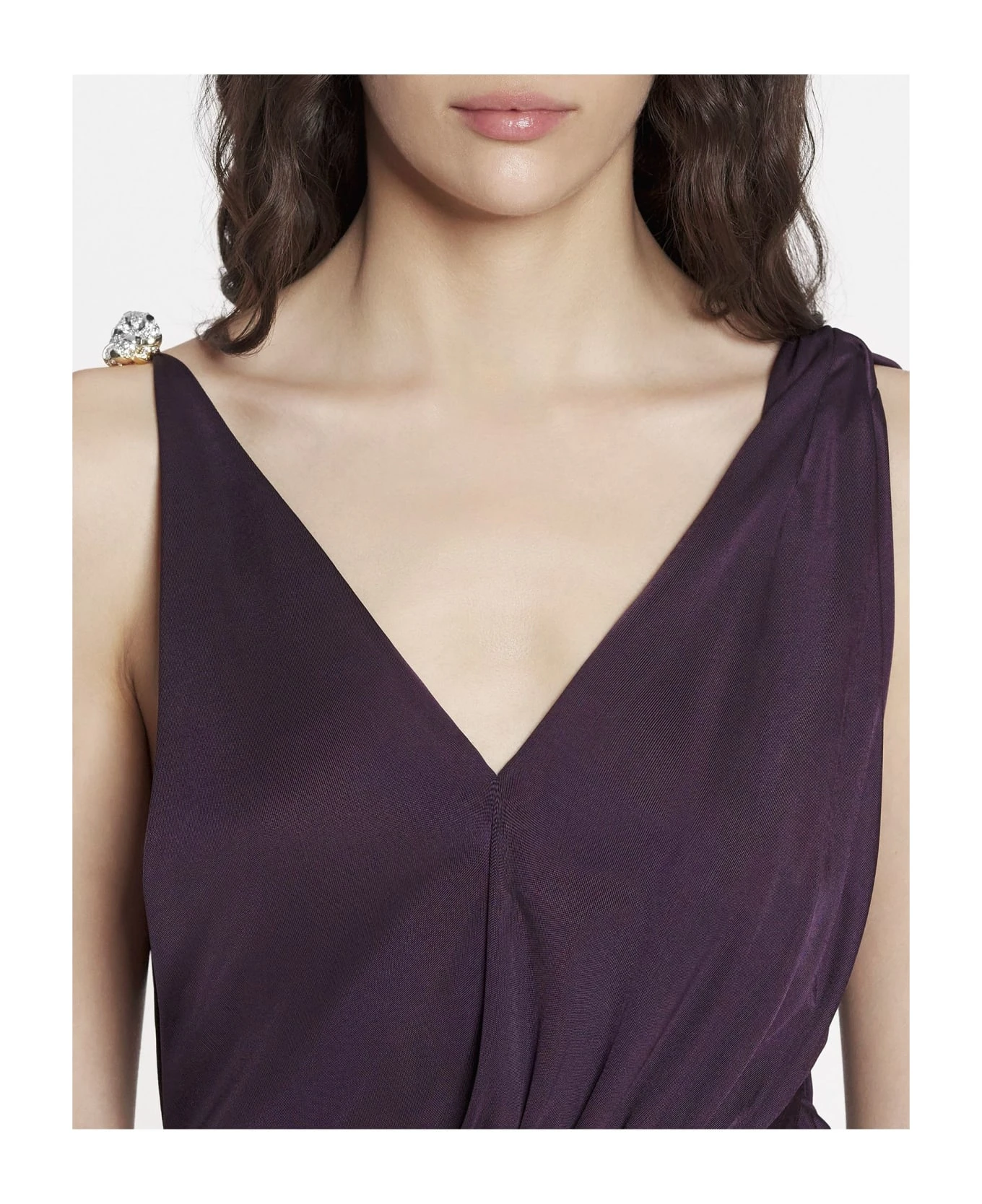 Lanvin Purple Melodie Dress 5 Lanvin Purple Melodie Dress - Image 3